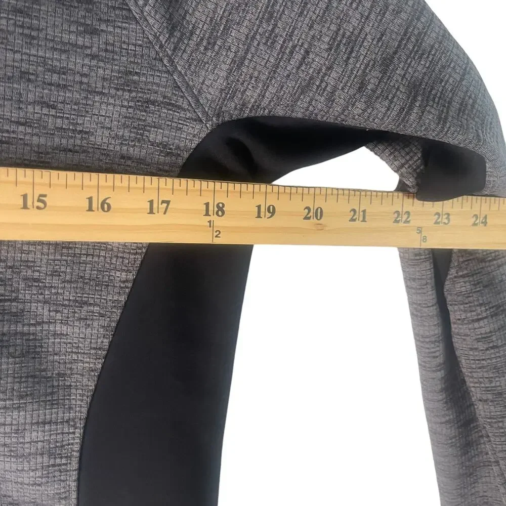 Columbia Womens Size Large Grey Half Button Pullover Activewear Outdoors Sweater